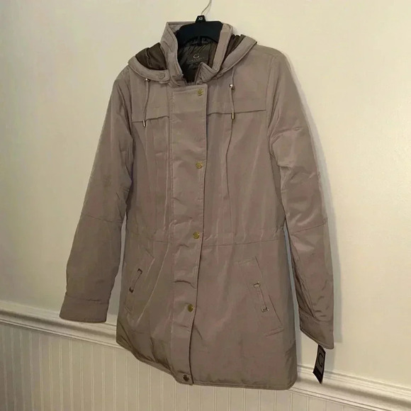 Gallery New York Women’s Parka Coat size Medium, New with Tags - Picture 5 of 12